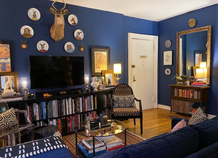 Narrow store barrister bookcase